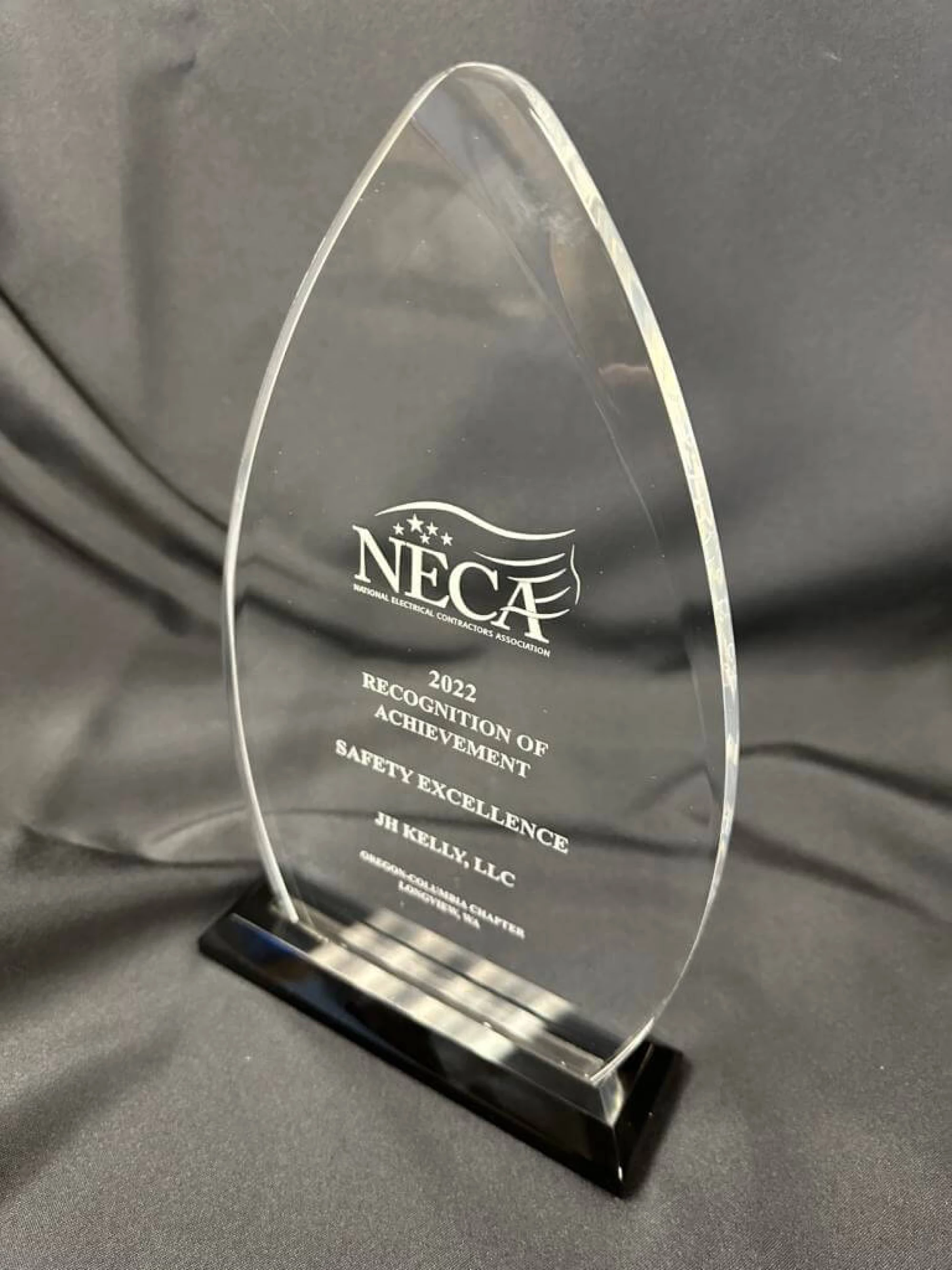 NECA 2022 Safety Excellence Award
